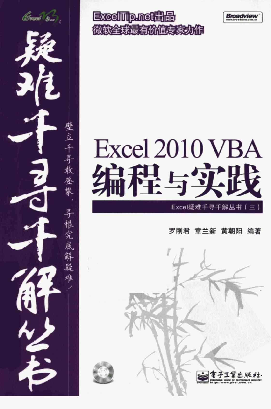 [EXCEL 2010 VBA编程与实践][罗刚君、章兰新、黄朝阳（编著）]高清PDF电子书